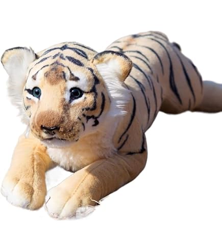 Amazon.co.jp: ぬいぐるみ 虎 トラ 60CM かっこいい リアル 動物